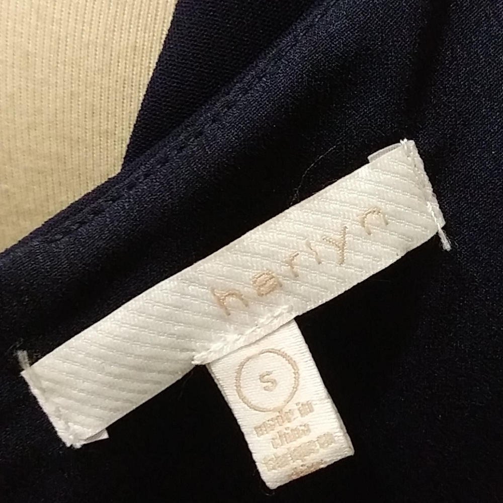 Herlyn navy blue and black dress size small - Picture 7 of 14